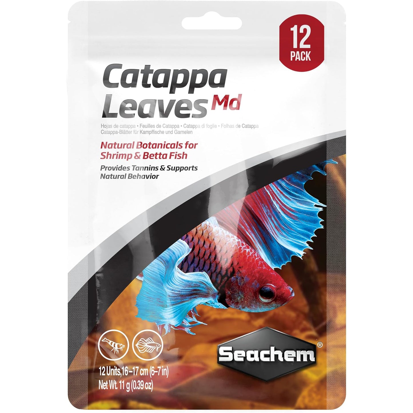 Seachem Aquarium Fish Tank Catappa Leaves