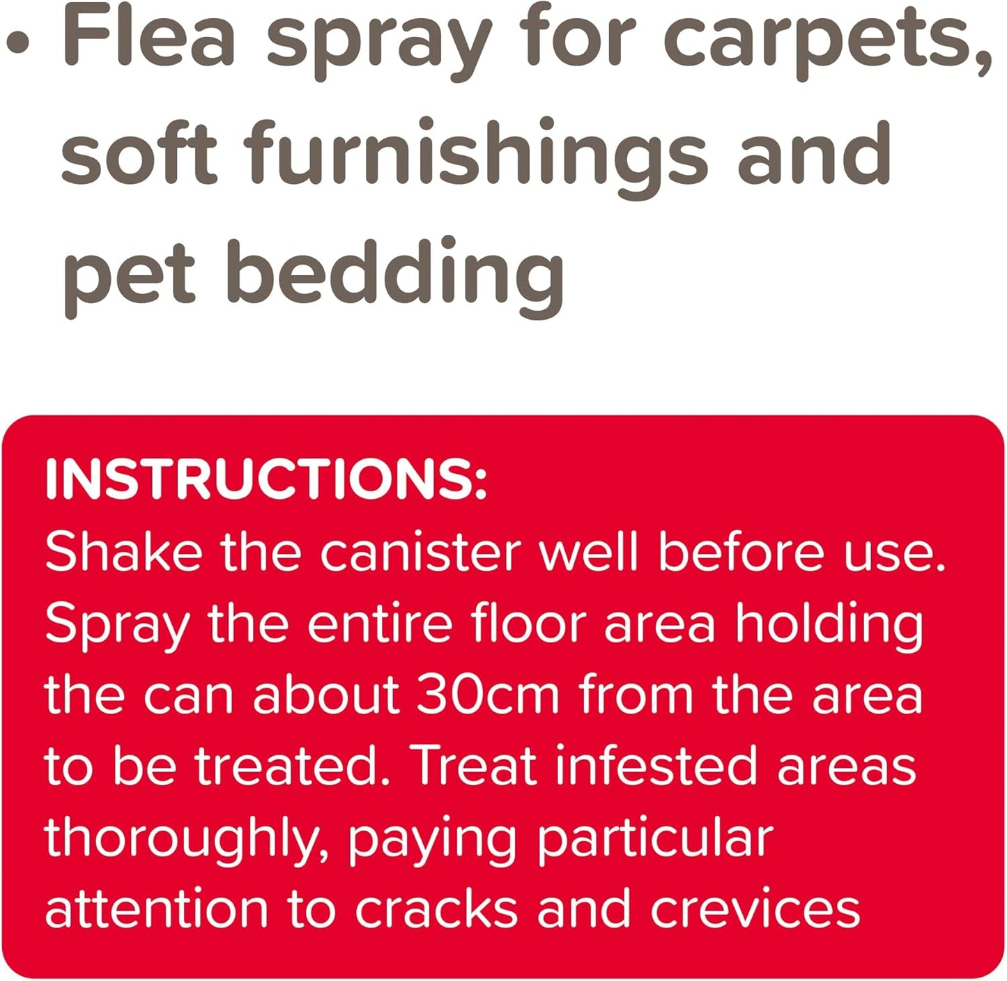 Beaphar FLEAtec Household Fast Acting Flea Treatment Insect Control Spray 600ml