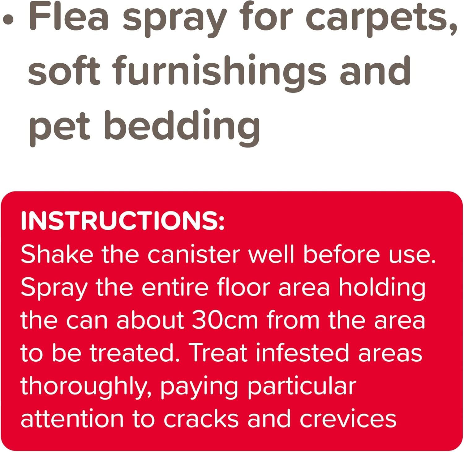 Beaphar FLEAtec Household Fast Acting Flea Treatment Insect Control Spray 600ml