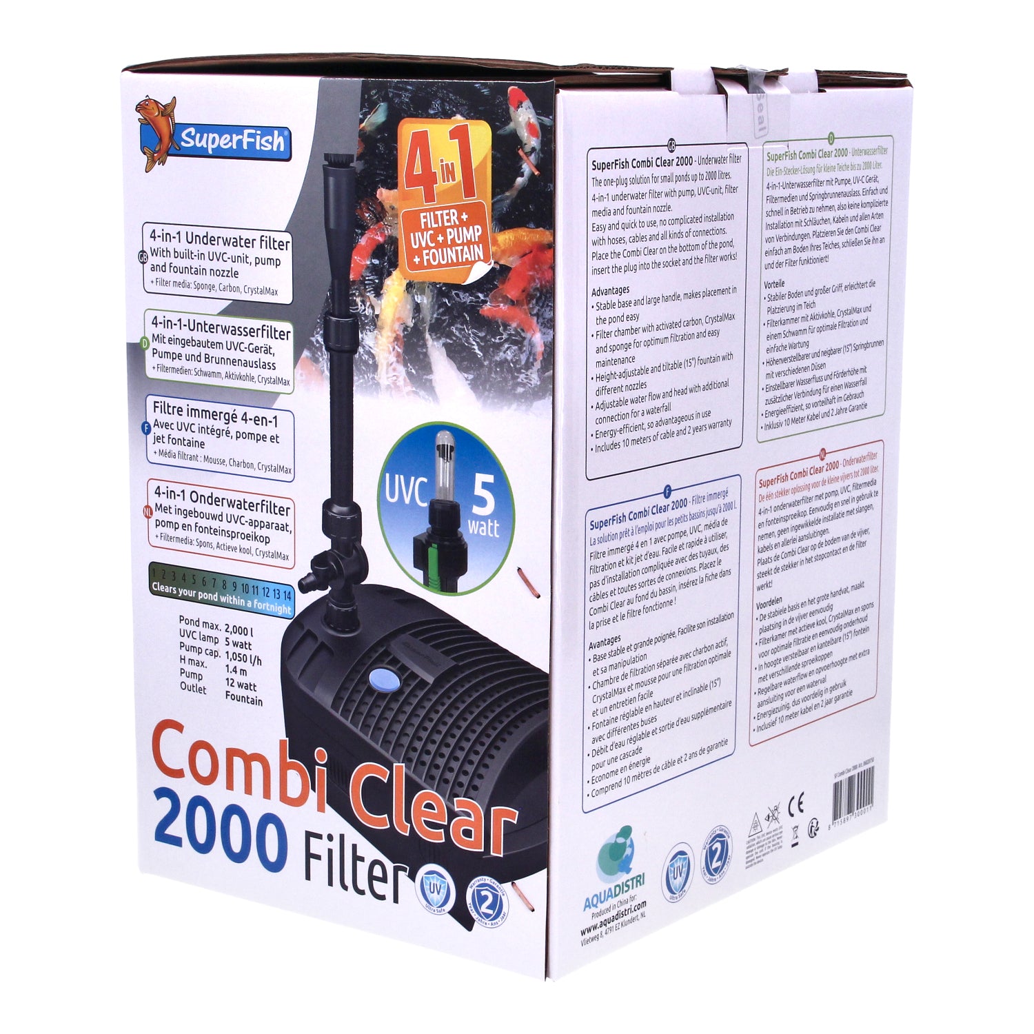 Superfish Combi Clear Filter 2000