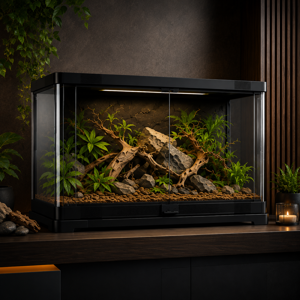 Exo Terra Vista 120 - Panoramic Terrarium 120x60x45cm