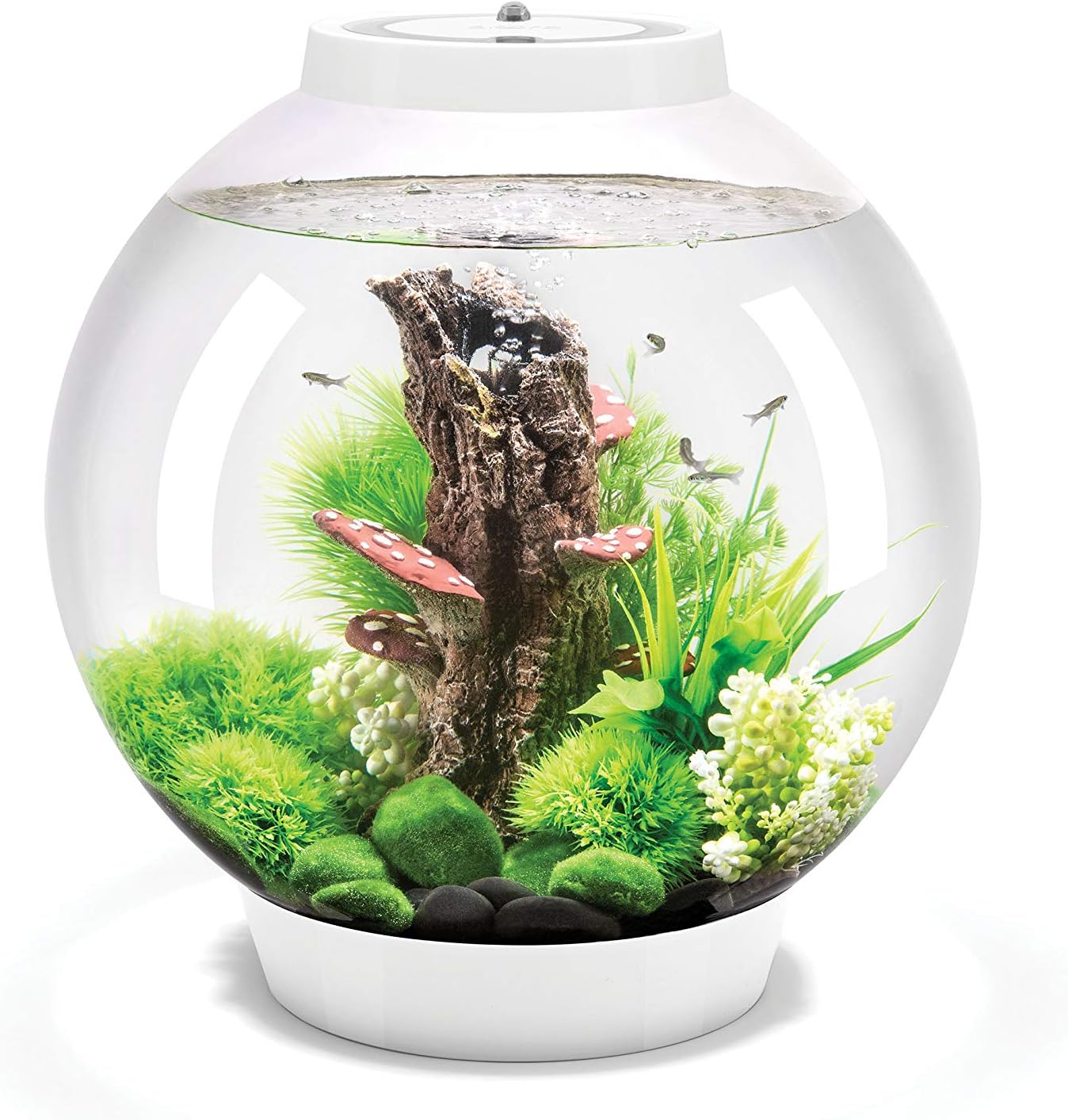 biOrb Classic 30L LED Aquarium – White Round Fish Tank