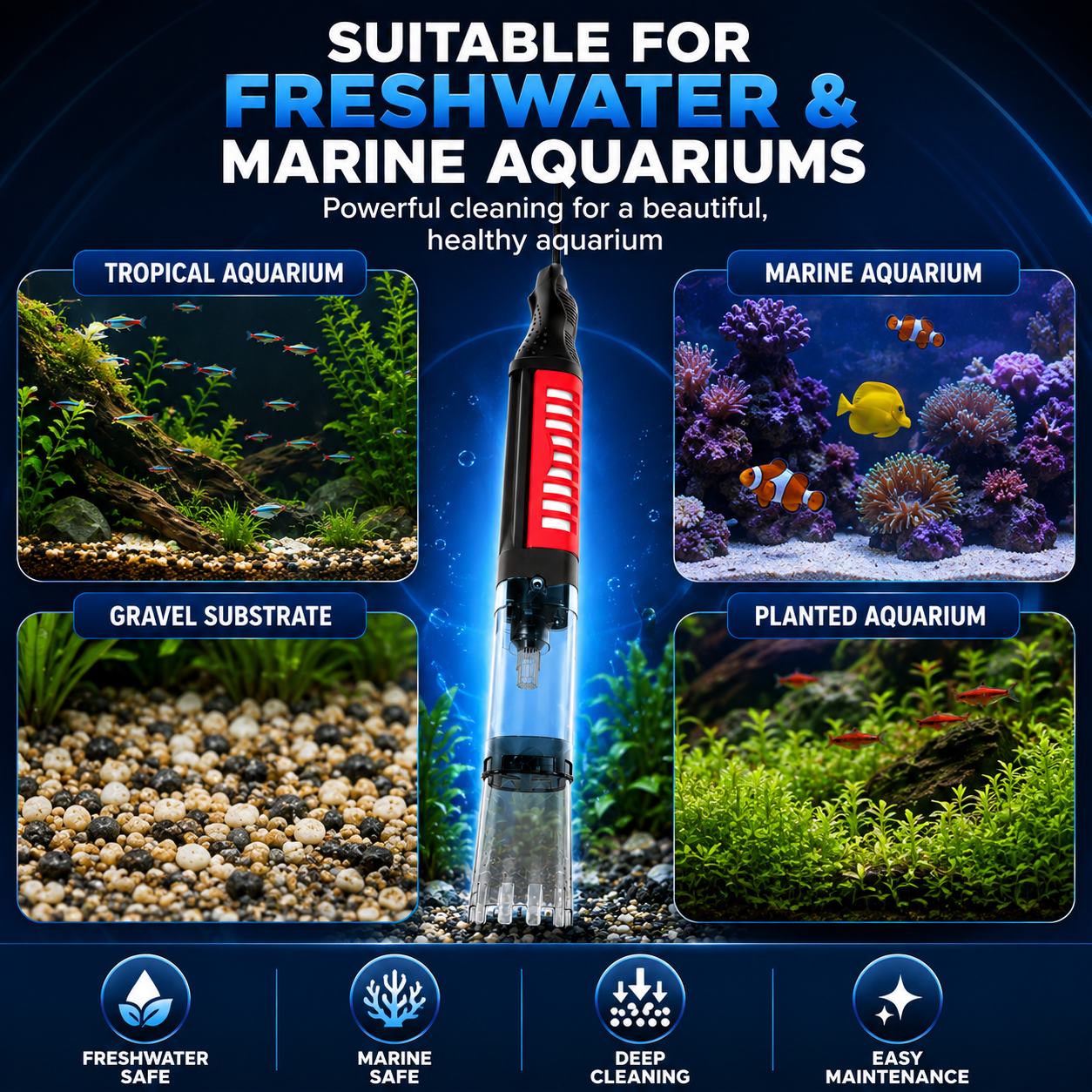 Fluval Pro Vac Aquarium Gravel Cleaner