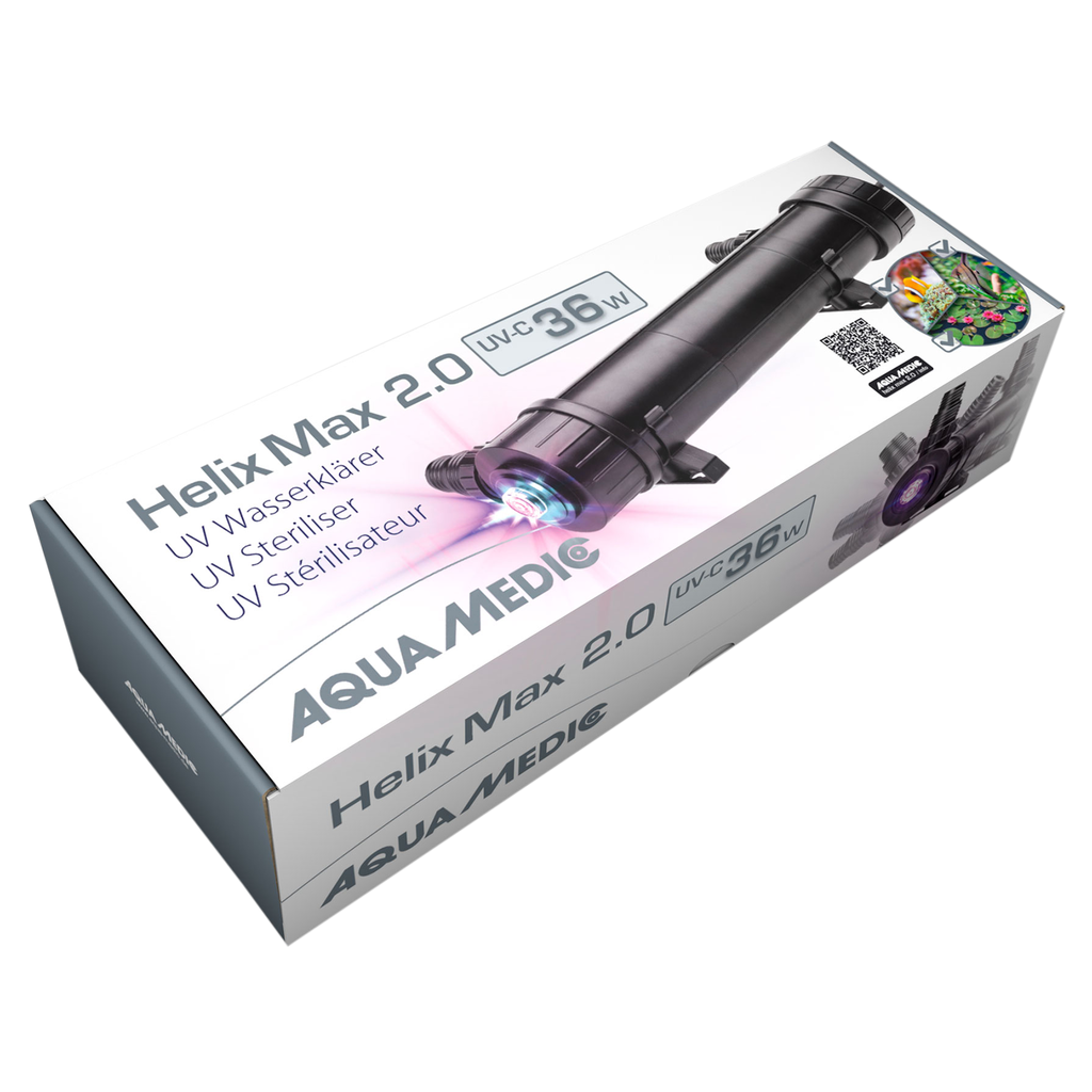 Aqua Medic Helix Max 2.0 UV Steriliser Fish Tank Aquarium