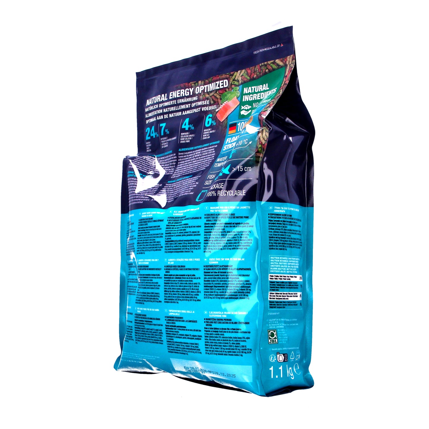 JBL all Season Koi Pond Fish Food Sticks 1.1kg
