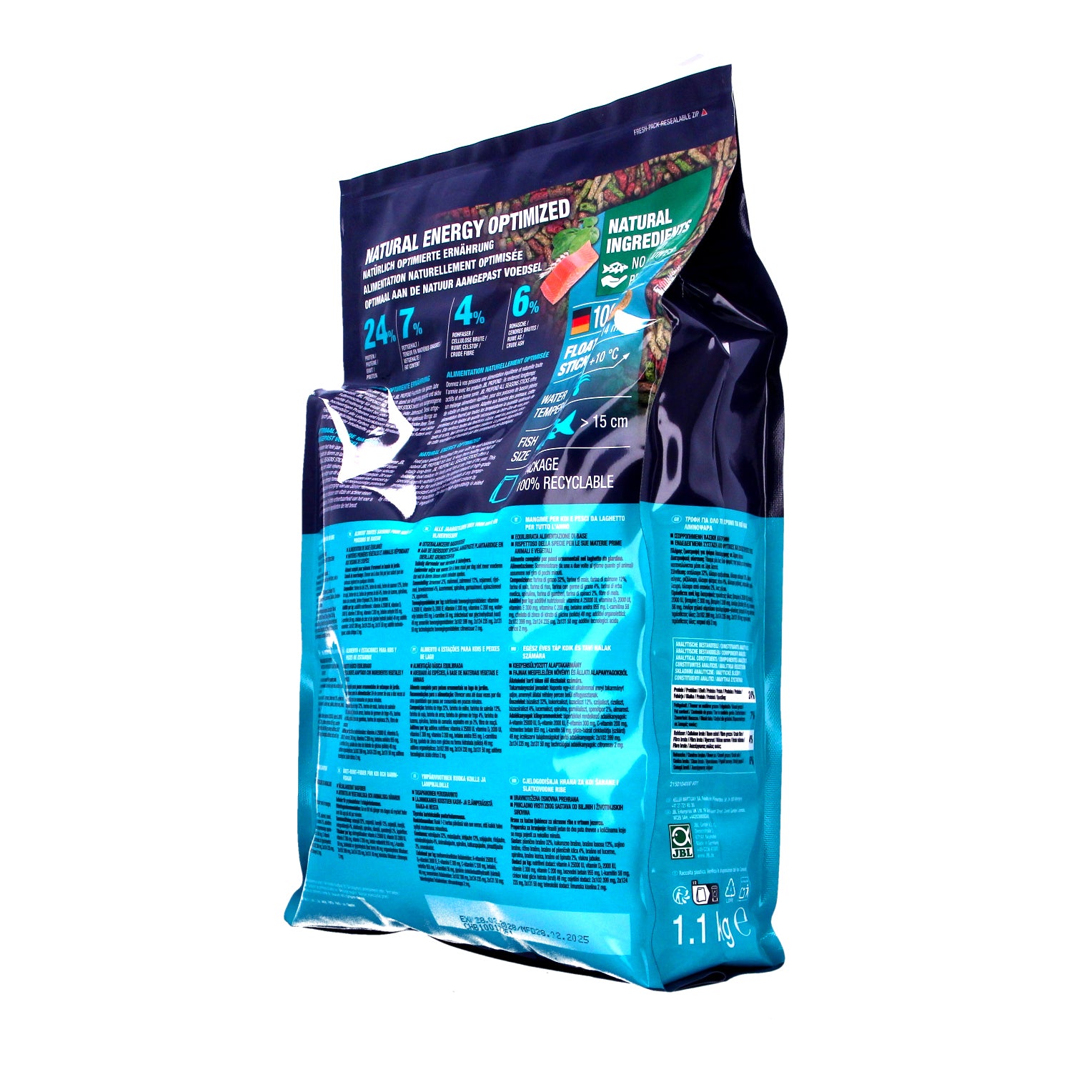 JBL all Season Koi Pond Fish Food Sticks 1.1kg