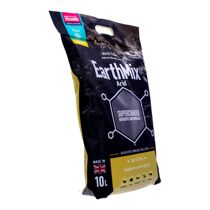 Arcadia EarthMix Arid Substrate 10L – Organic Reptile Soil Repackaged