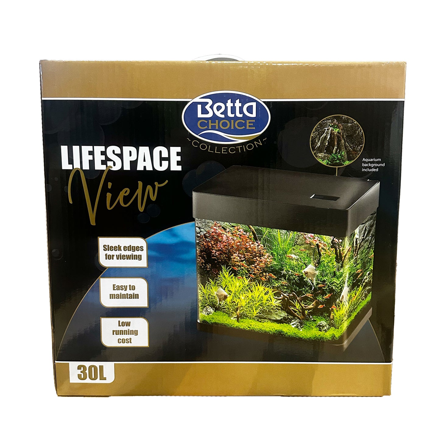 Betta Choice Lifespace View 30L Aquarium