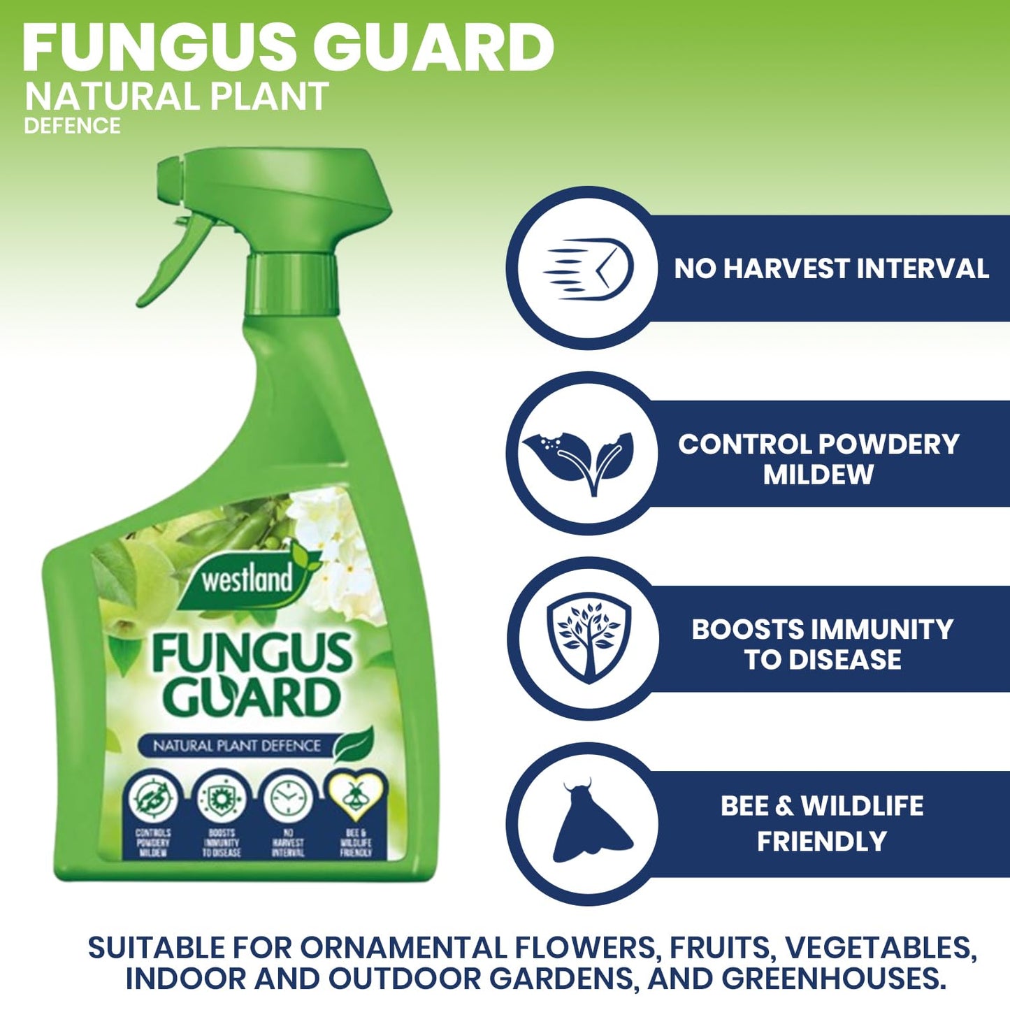 Westland Fungus Guard Spray RTU 800ml Crop Plant Protection Disease