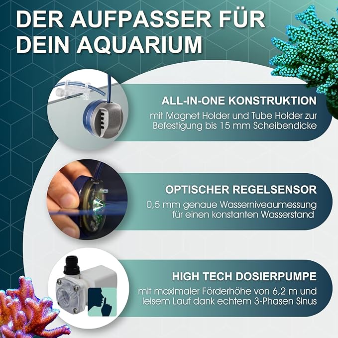 Tunze Osmolator 3 / Nano Auto Top Off Water Level Marine Reef Aquarium