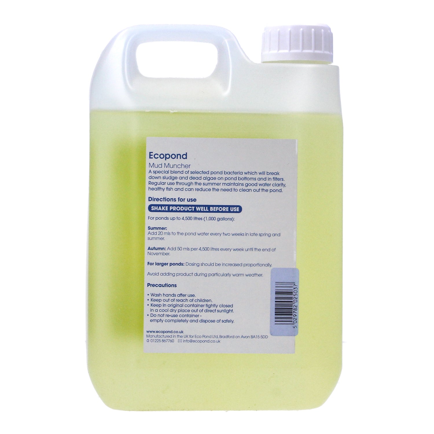 EcoPond Mud Muncher Sludge Buster Pond Water Treatment