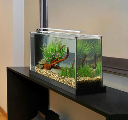 SPEC 19L Nano Aquarium with 7000K LED & 3-Stage Filtration White