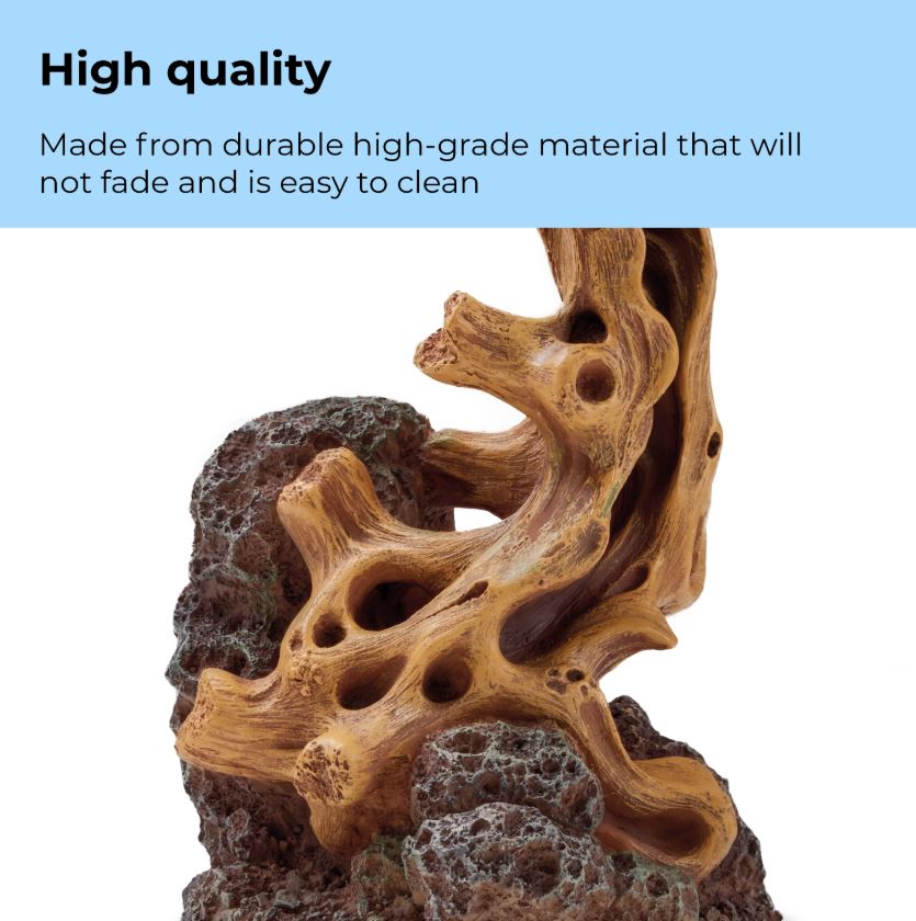 Oase biOrb Wood on Stone Sculpture Aquarium Decor