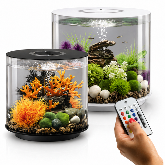 biOrb Tube 35L MCR LED Aquarium | Black/White