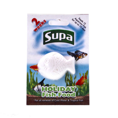 Supa Holiday Fish Food Feeding Blocks Aquarium Tropical Goldfish x2 x3