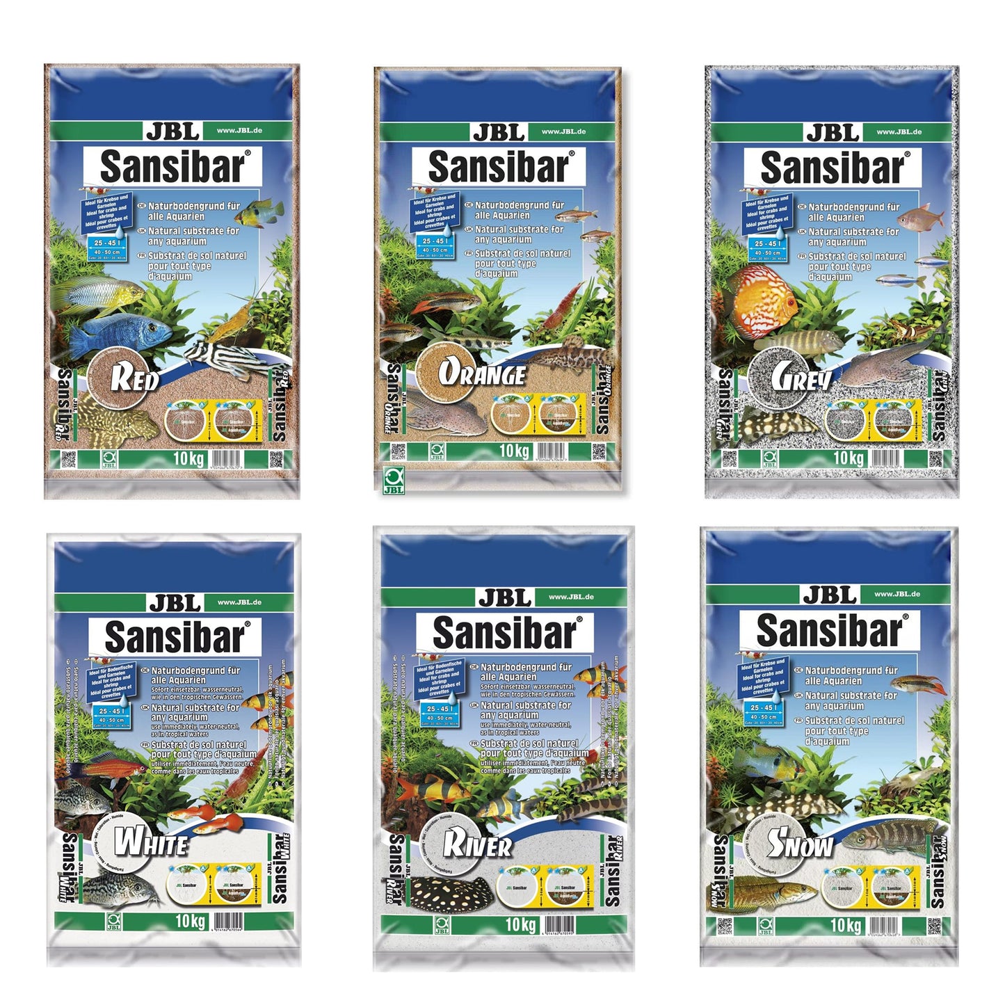 JBL Sansibar Aquarium Fish Tank Plant Substrate Sand 10kg
