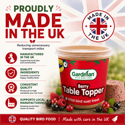 Gardman Table Toppers Berry High Energy Wild Bird Treats Food