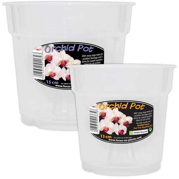 Growth Technology Clear Orchid Pot