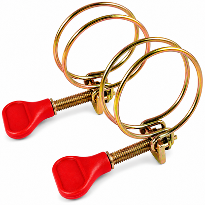 Kockney Koi Double Wire Hose Clamps (Pairs)