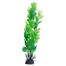 Green Plastic Aquarium Decoration Plants 20cm (Pack of 6)