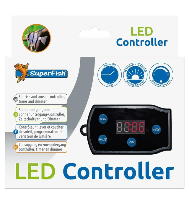 Superfish LED Light Controller - Automated Aquarium Fish Tank Lighting