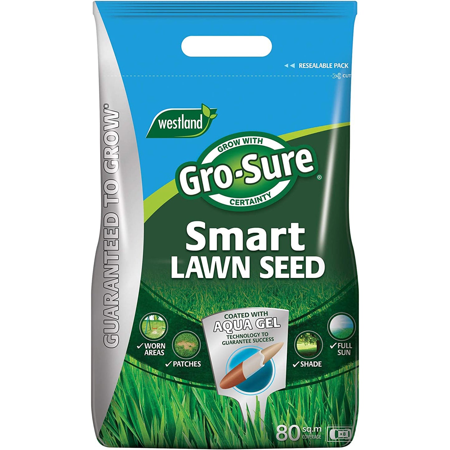 Gro-Sure Smart Lawn Seed - Guaranteed Growth in All Conditions