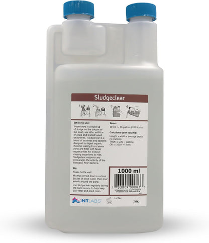 NT Labs Pond Sludge Remover Liquid Bacteria Support