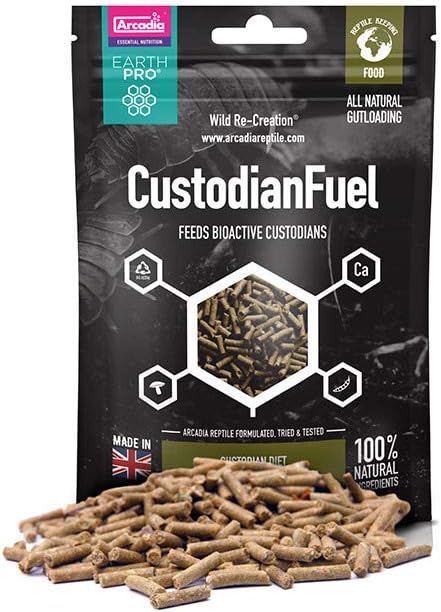 Arcadia EarthPro Custodian Fuel 80g Springtail Food woodlice bio-active Springtail Food woodlice bio-active