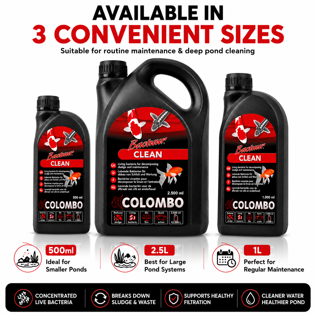 Colombo Bactuur Clean Pond Sludge Remover