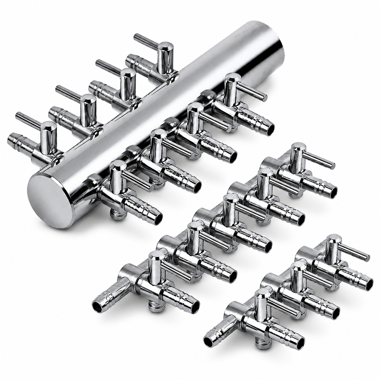Stainless Steel Air Manifolds (4mm Inlet)