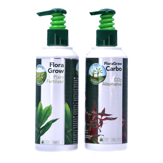 FloraGrow Carbo + FloraGrow Plant Fertiliser for Aquariums
