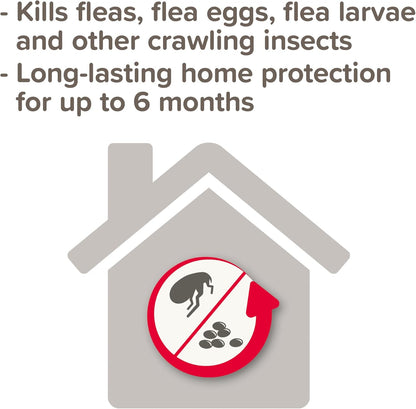 Beaphar FLEAtec Household Fast Acting Flea Treatment Insect Control Spray 600ml