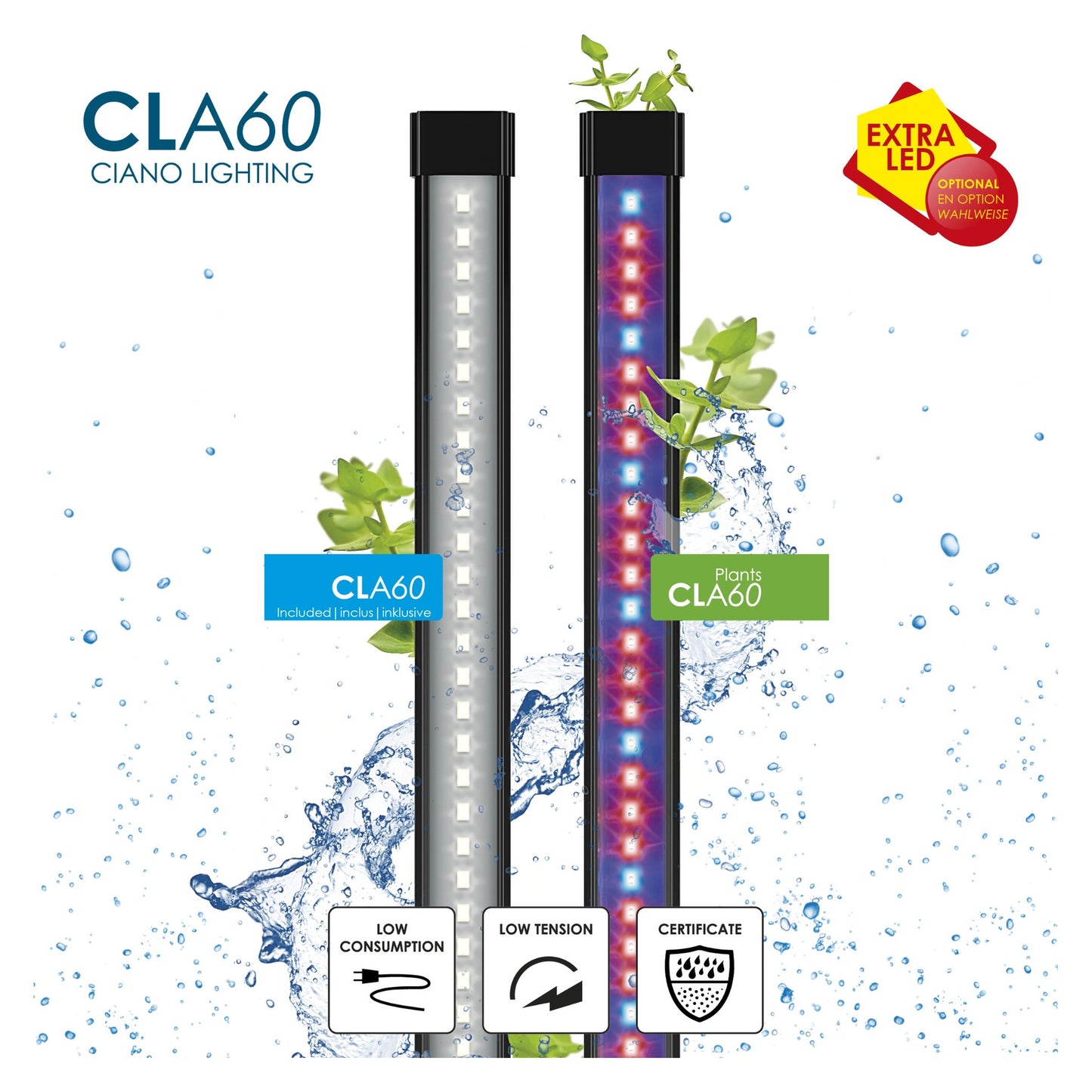 Ciano Aqua 85 LED Aquarium 76L with CBIO Filter