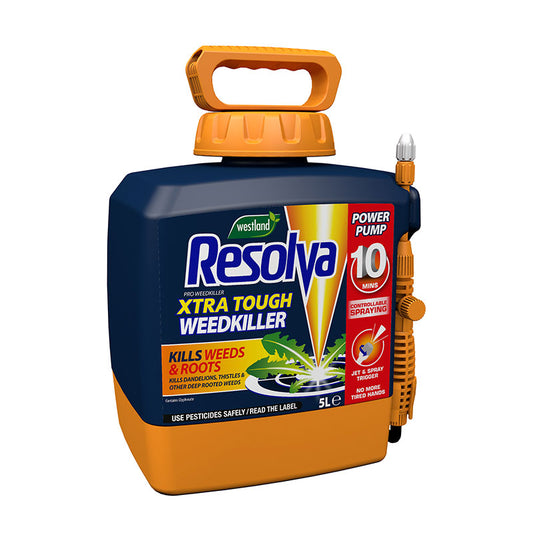 Resolva Pro Weedkiller Xtra Tough 5L Power Pump RTU 