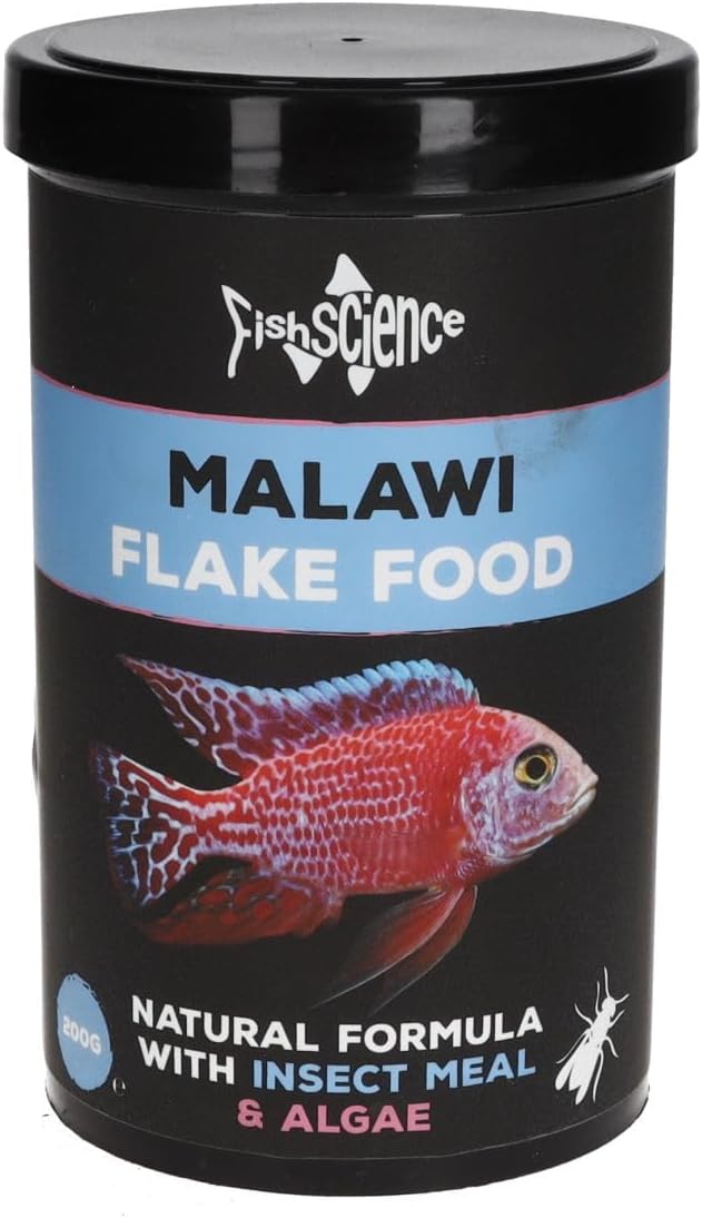 Fish Science Malawi Flake 50g 100g 200g Fish Tank Cichlid Food African Rift