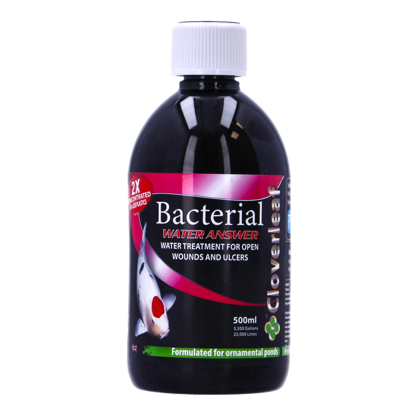 Cloverleaf Bacterial Water Answer Pond Fish Treatment Koi 250ml & 500ml