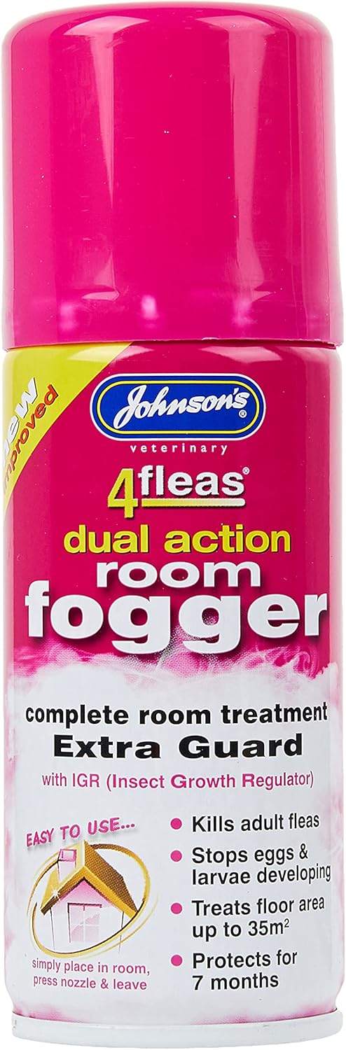 Johnsons 4fleas Room Fogger Twin Pack Flea Killer