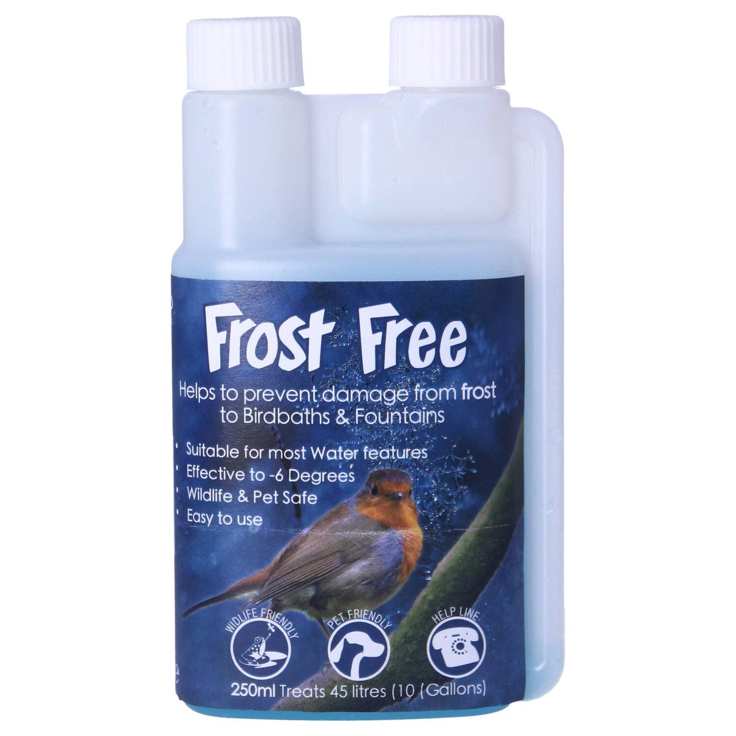 TAP Frost Free 250ml Prevent Water Feature Ice Freeze Pet Wildlife Safe Garden