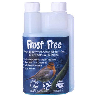 TAP Frost Free 250ml Prevent Water Feature Ice Freeze Pet Wildlife Safe Garden