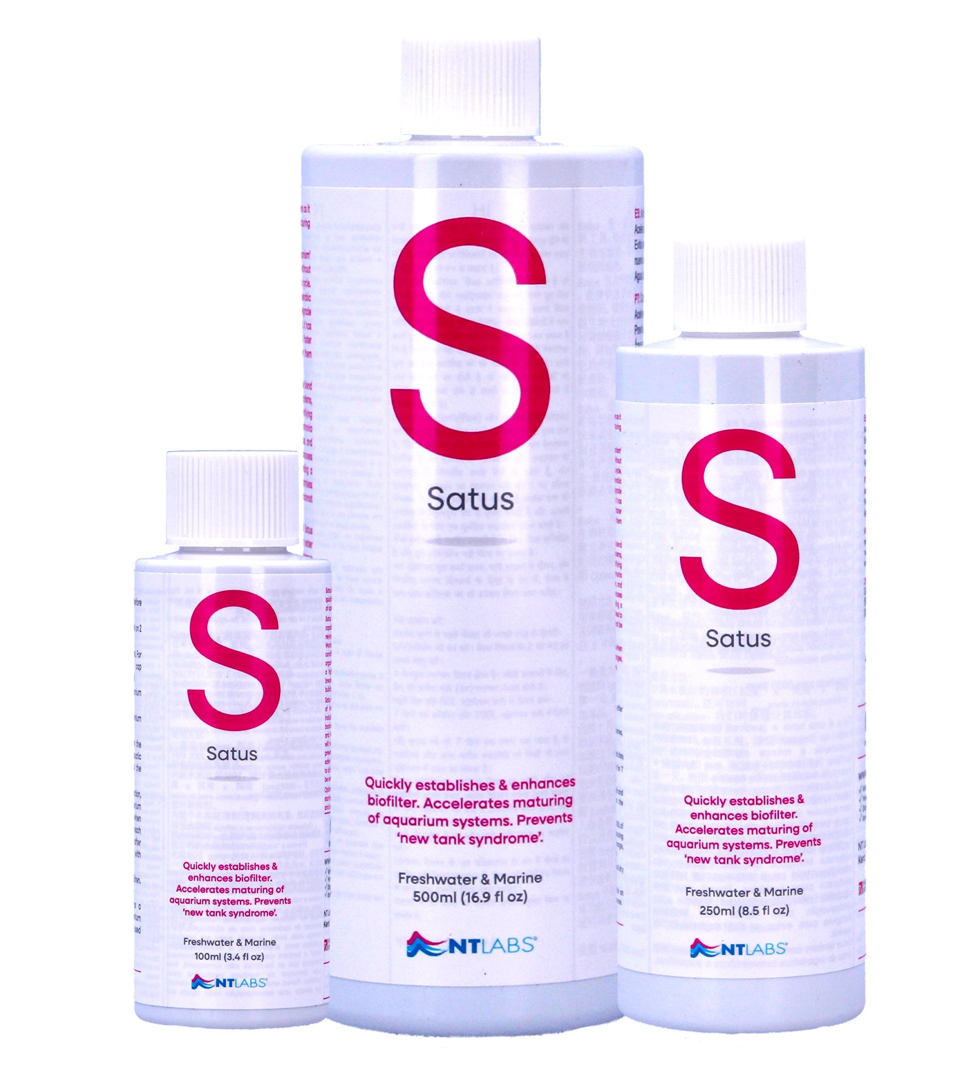 NT Labs Satus, Bacteria Booster Ammonia Remover