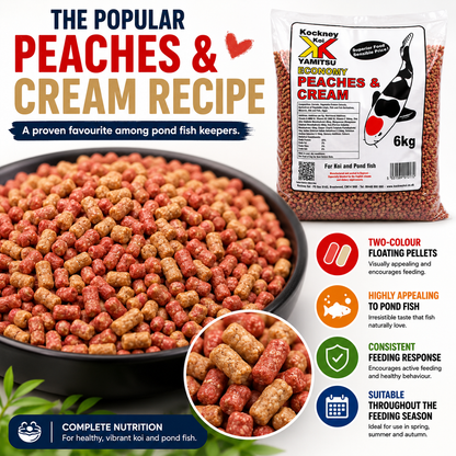 Kockney Koi Peaches & Cream Economy Pond Food