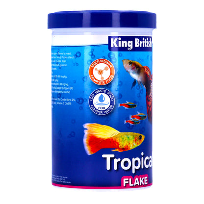 King British Tropical Fish Flakes