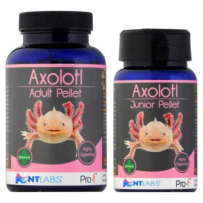 NT Labs Axolotl Pellets & Evo Aqua PURE Amphibian