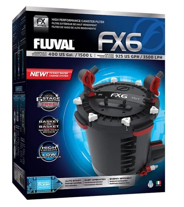 Fluval FX6 Advanced Canister Filter A219