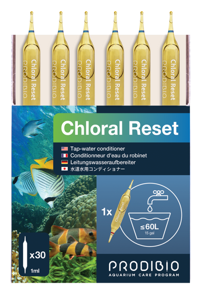 Prodibio Chloral Reset 30 vials Dechlorinator
