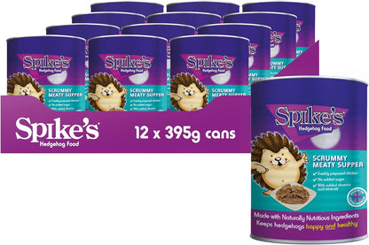 Spikes Hedgehog Food Scrummy Meaty Supper