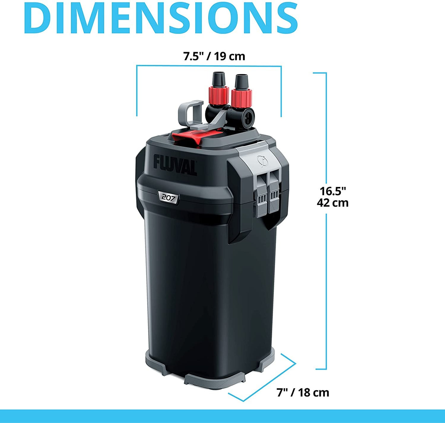 Fluval 207 External Filter Refurbished