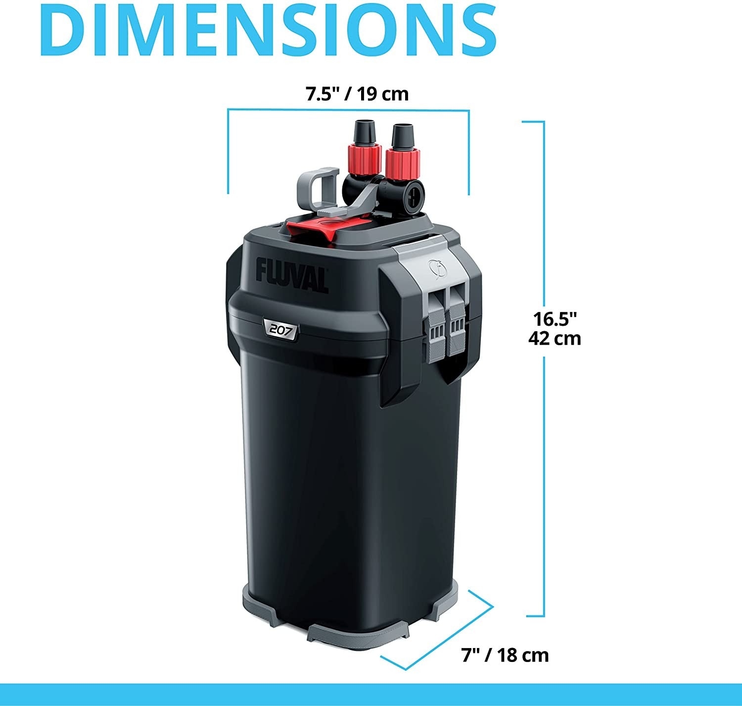 Fluval 207 External Filter Refurbished
