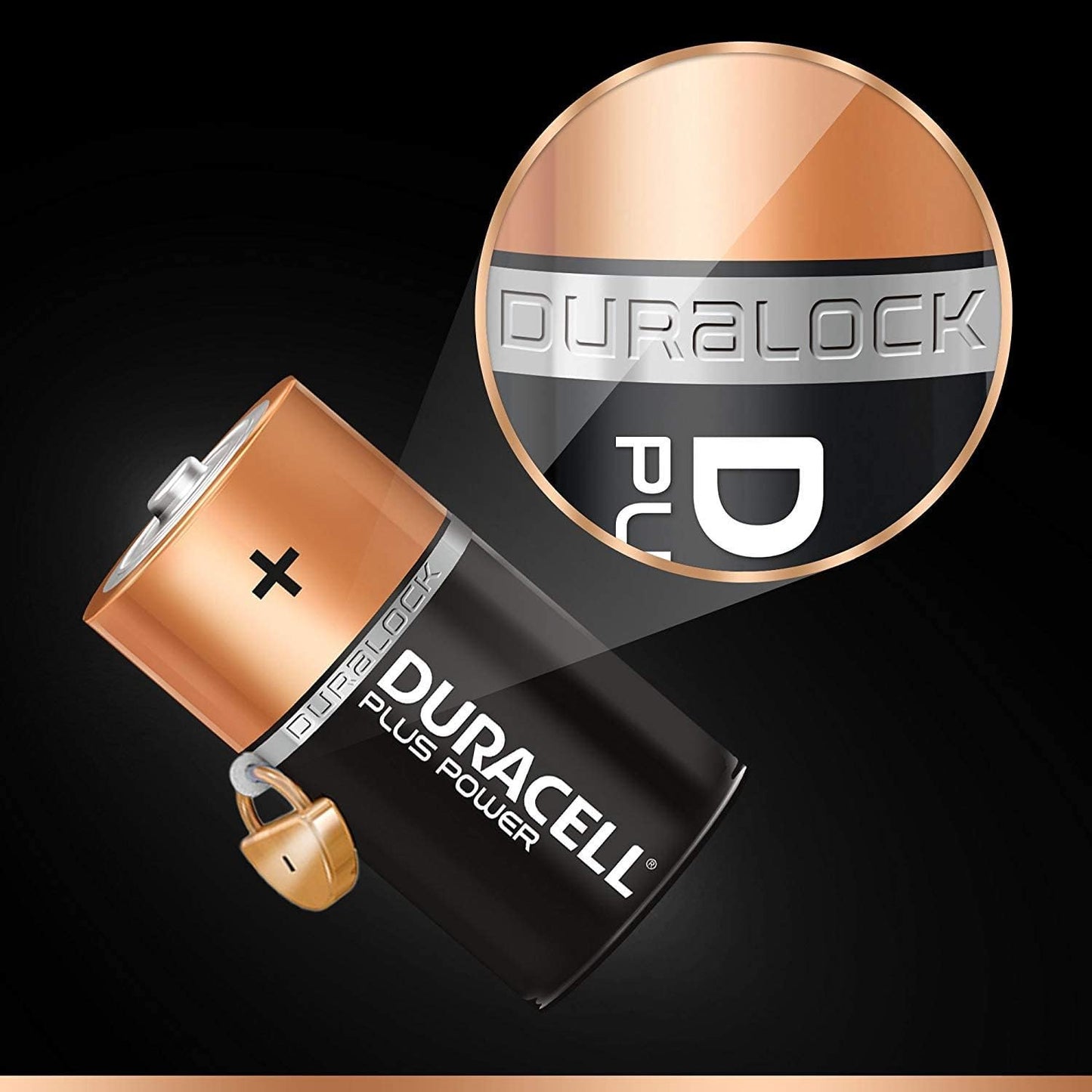 Duracell Plus Pack of 4 C4 Batteries 