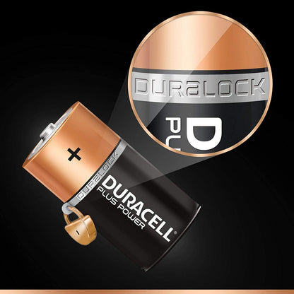 Duracell Plus Pack of 4 C4 Batteries 